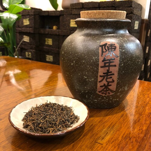 2010易武山熟普散茶(500公克/甕)  |產品目錄|散茶